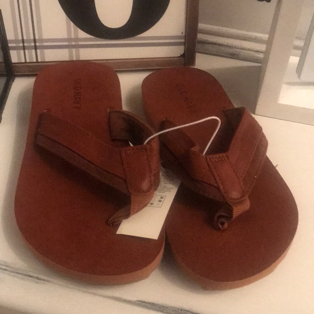 Little Boys Leather Sandals